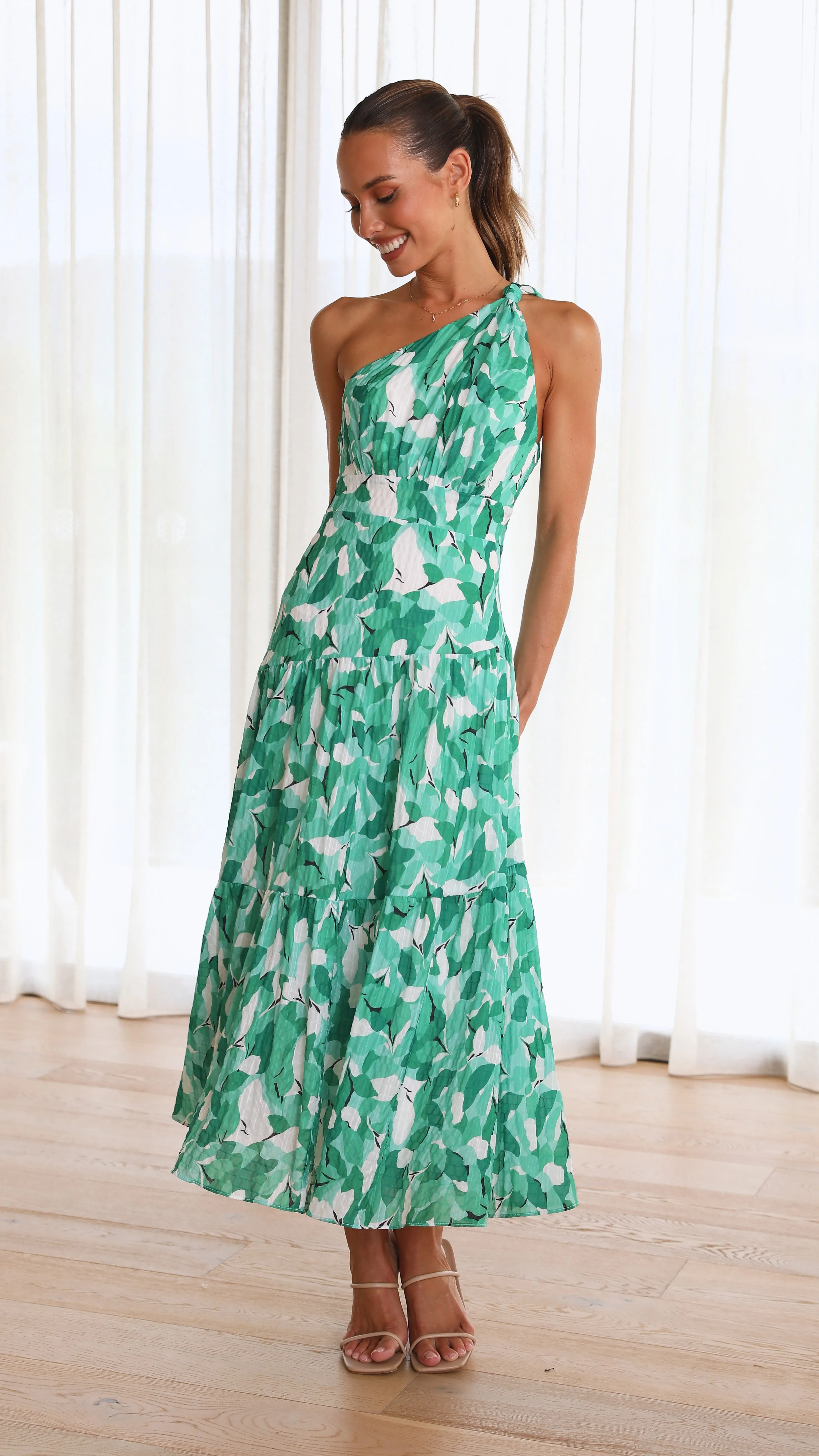 Jayma Maxi Dress - Green Multi