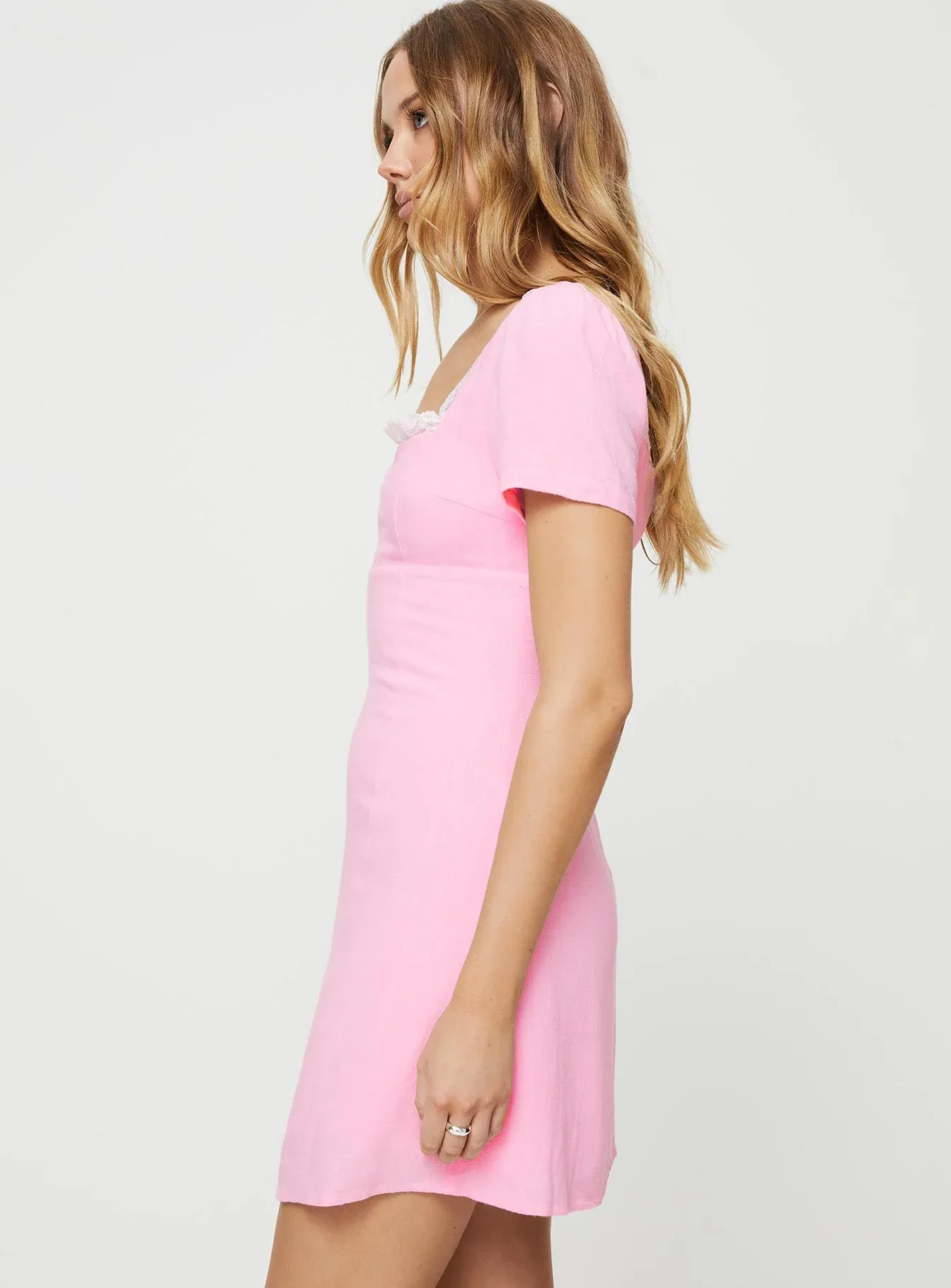 Jerri Mini Dress Pink