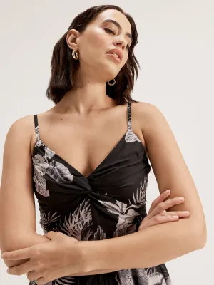Jungle Night Midi Dress