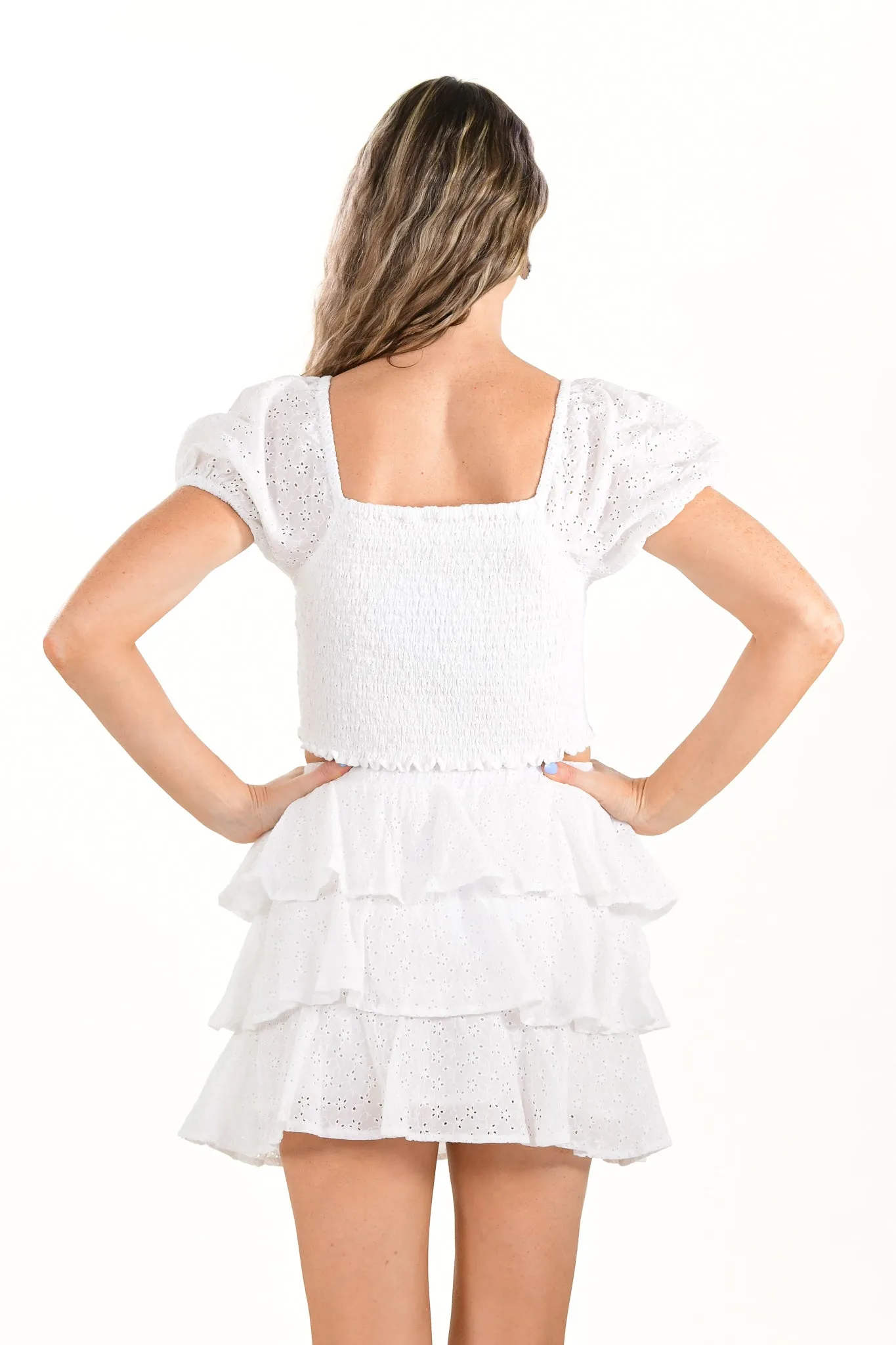 Kiki Set Top / White