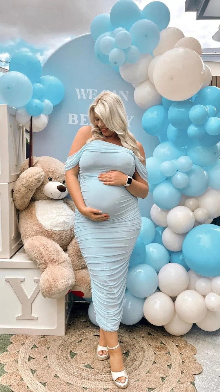Kylie Maxi Dress - Blue
