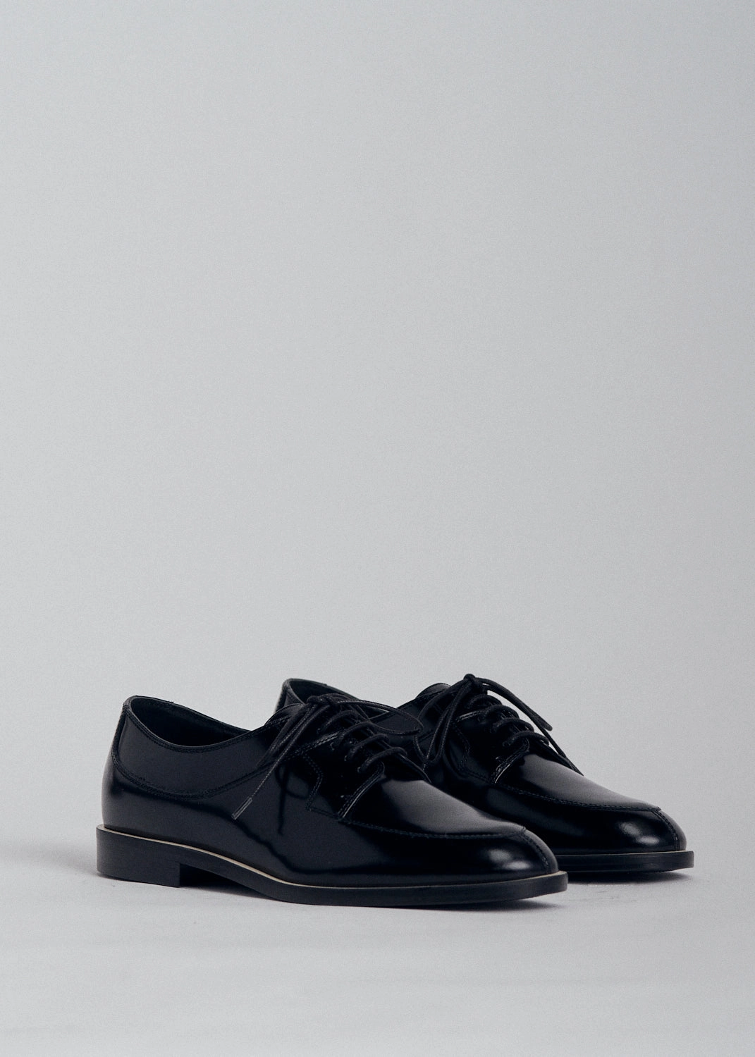 Lace Up Loafer - Black