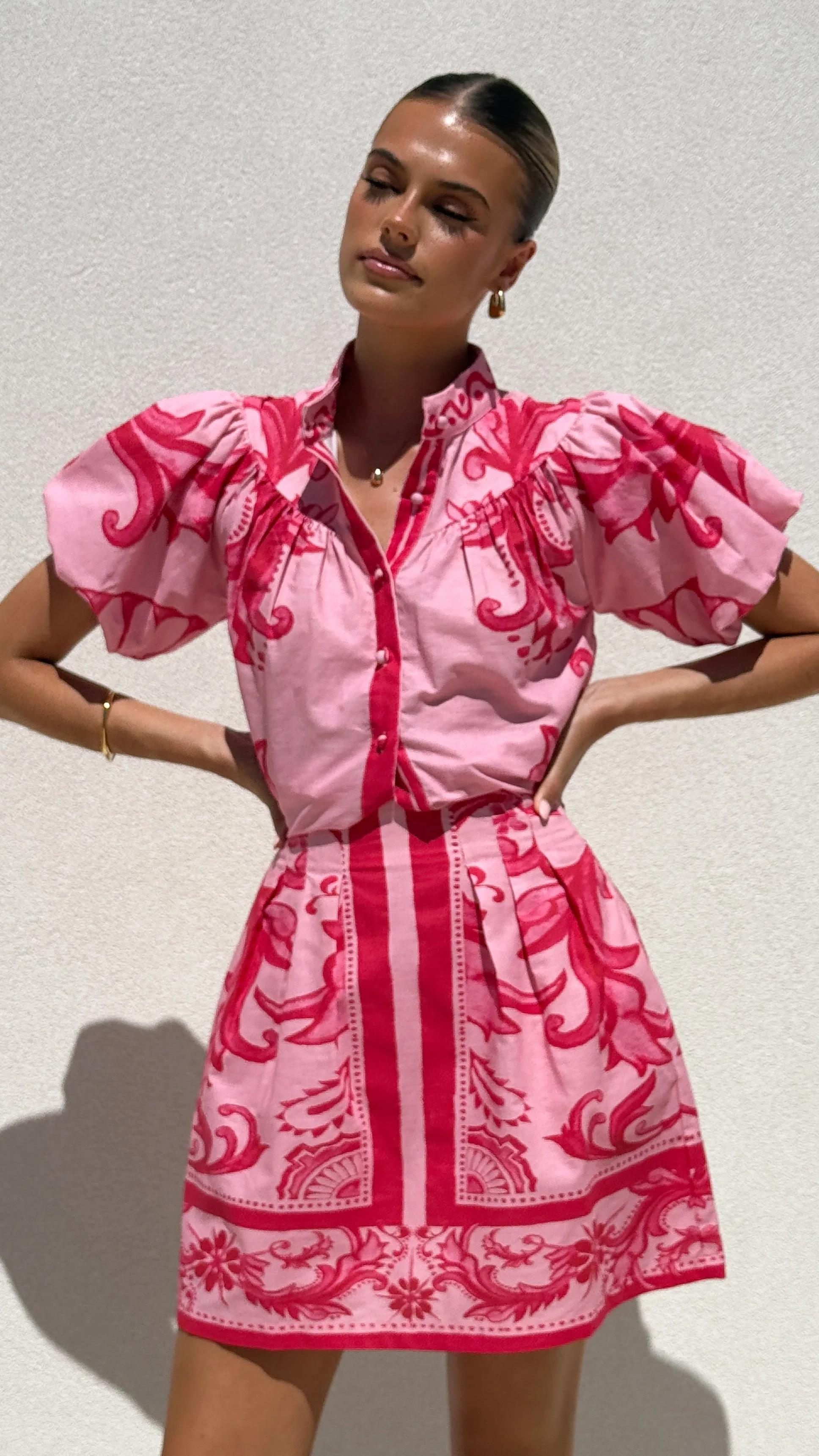 Lanie Shirt - Pink