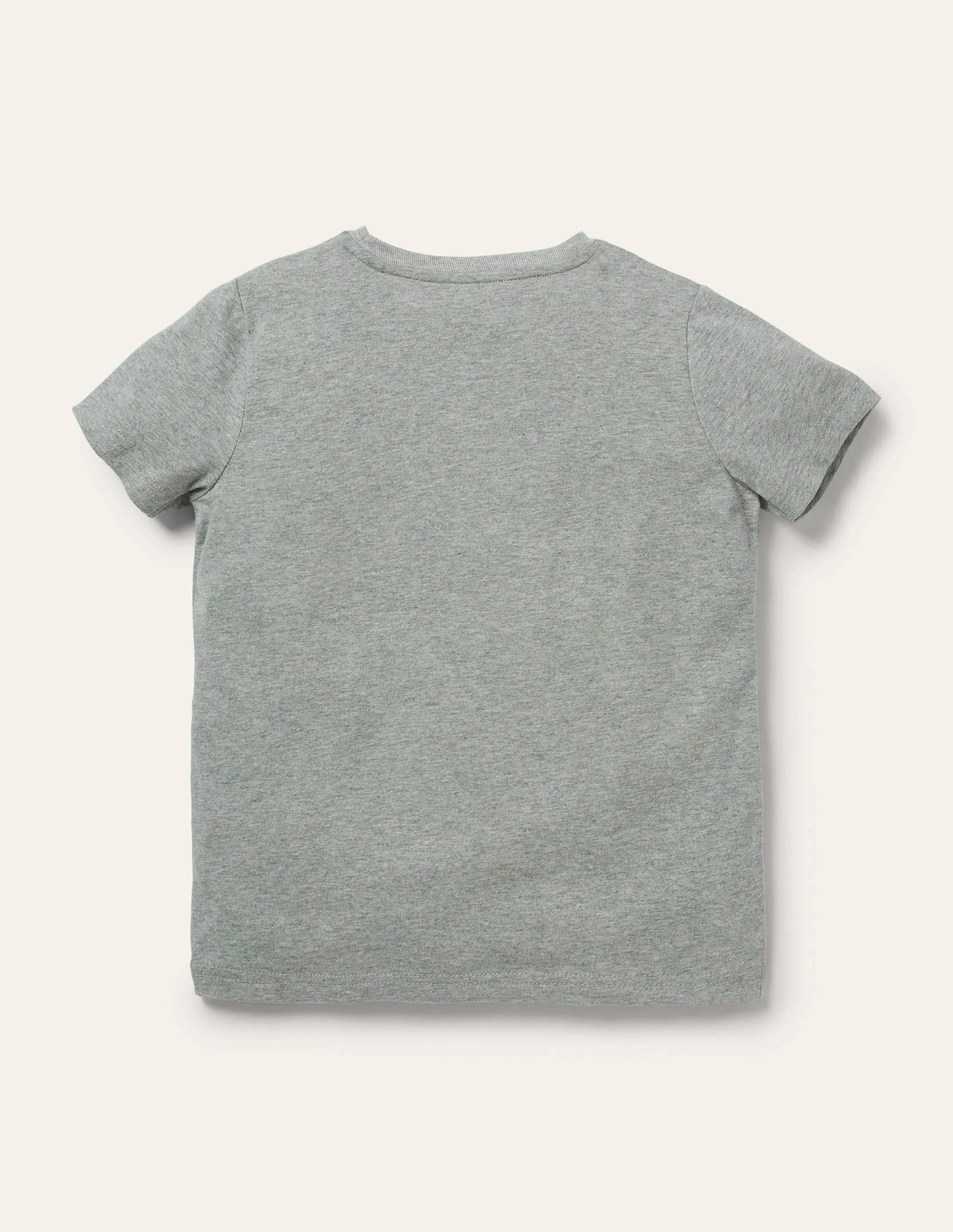 Lift-the-flap Animal T-shirt-Grey Marl Snake