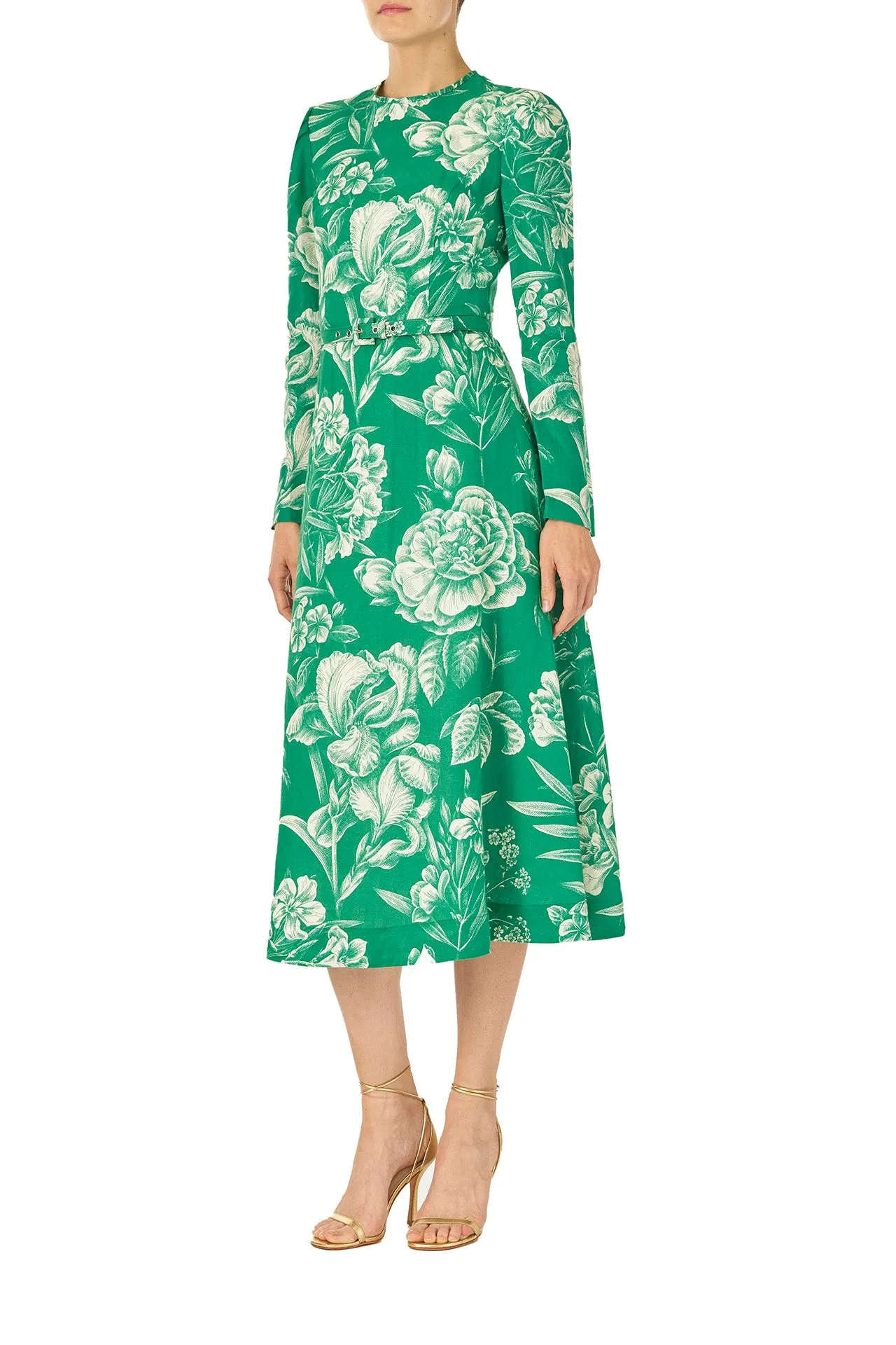Long Sleeve Floral Day Dress