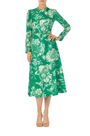 Long Sleeve Floral Day Dress
