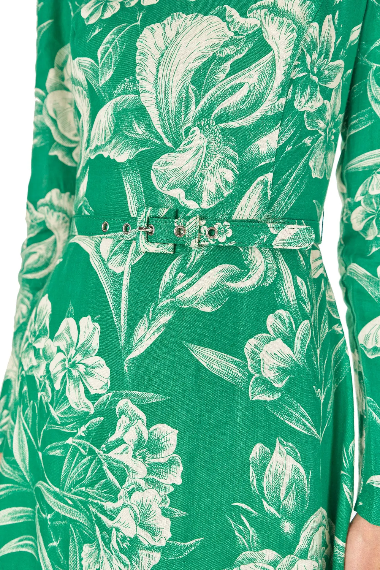 Long Sleeve Floral Day Dress