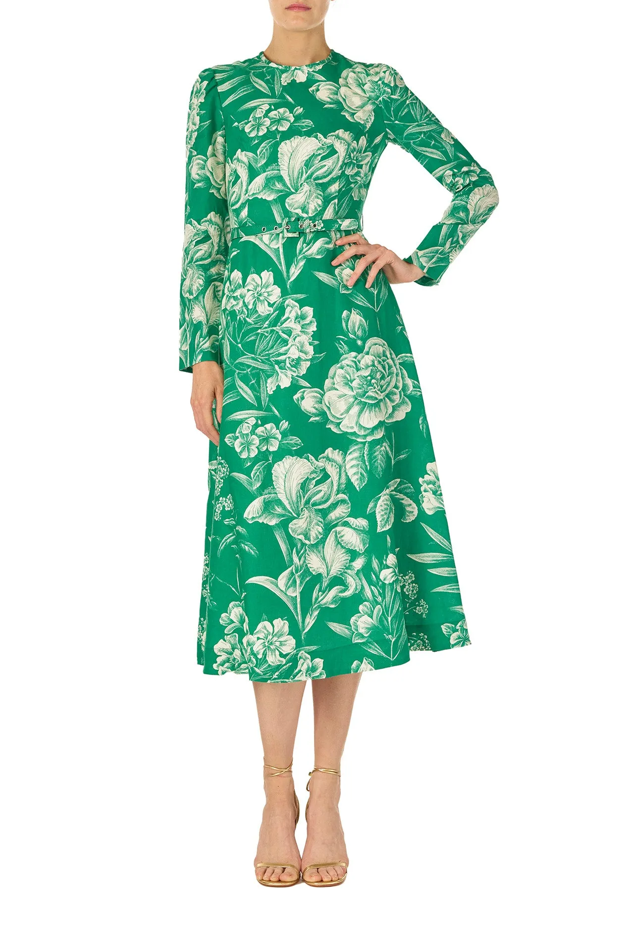 Long Sleeve Floral Day Dress