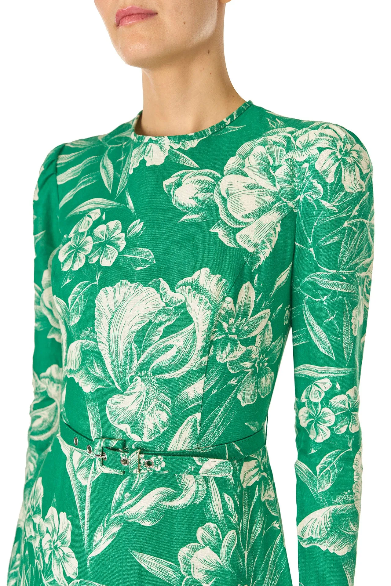 Long Sleeve Floral Day Dress
