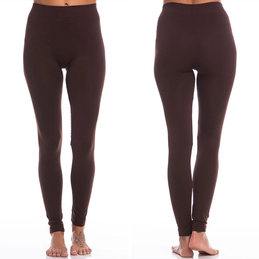 Lovable Brown Long Leggings