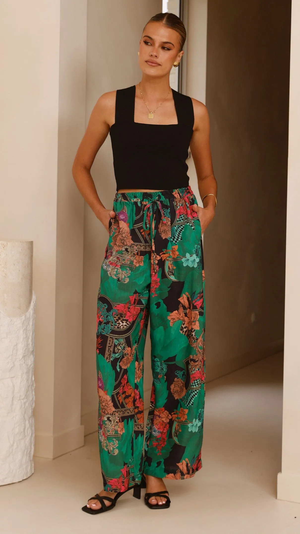 Lucinda Pants - Green