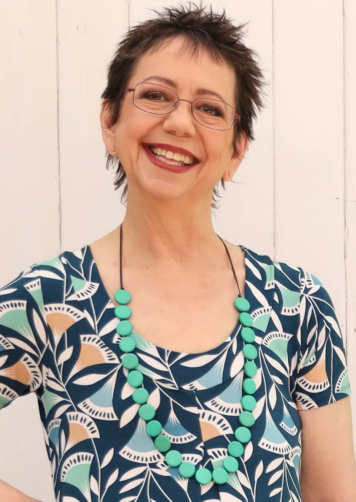 Lucy Necklace Fern Green