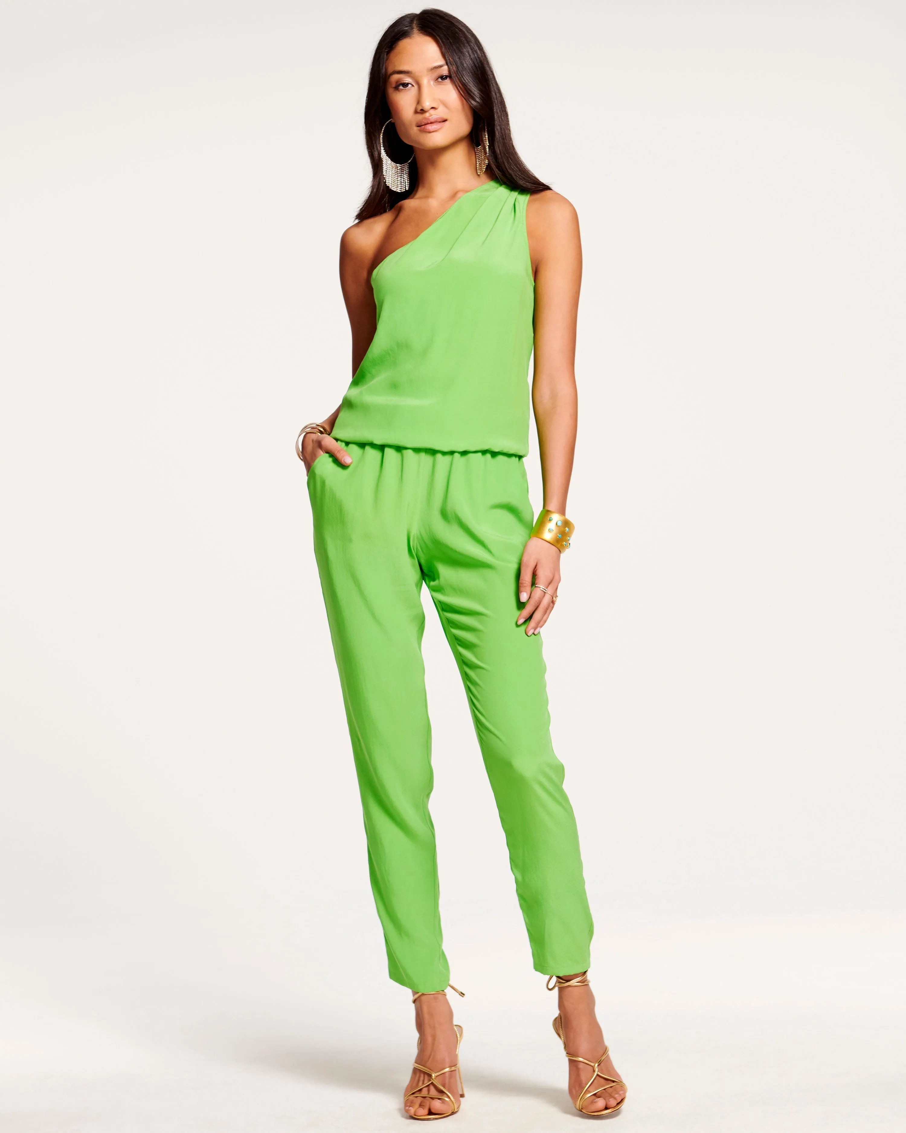 Lulu One Shoulder Jumpsuit
