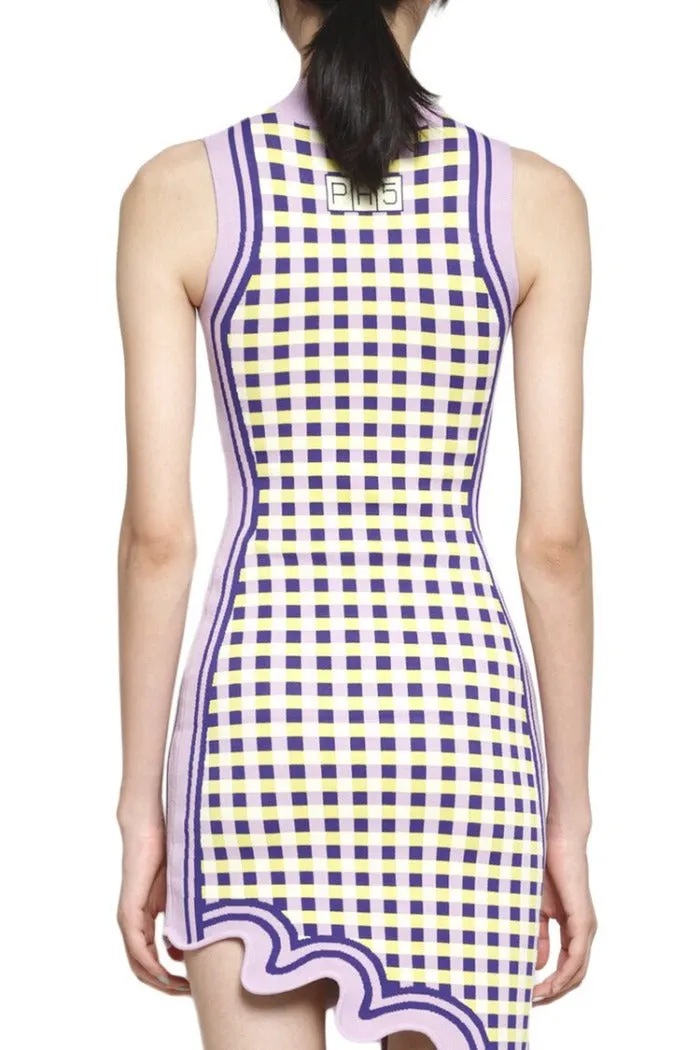 Lydia Wavy Asymmetric Dress