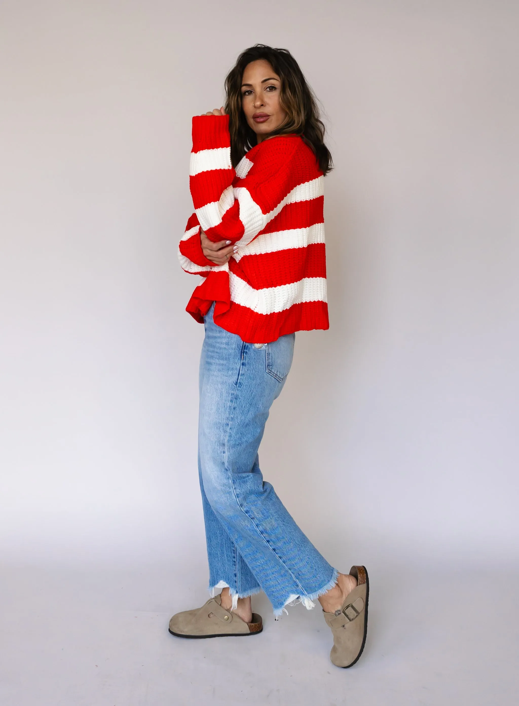 Makenzie Striped Cardigan - Final Sale