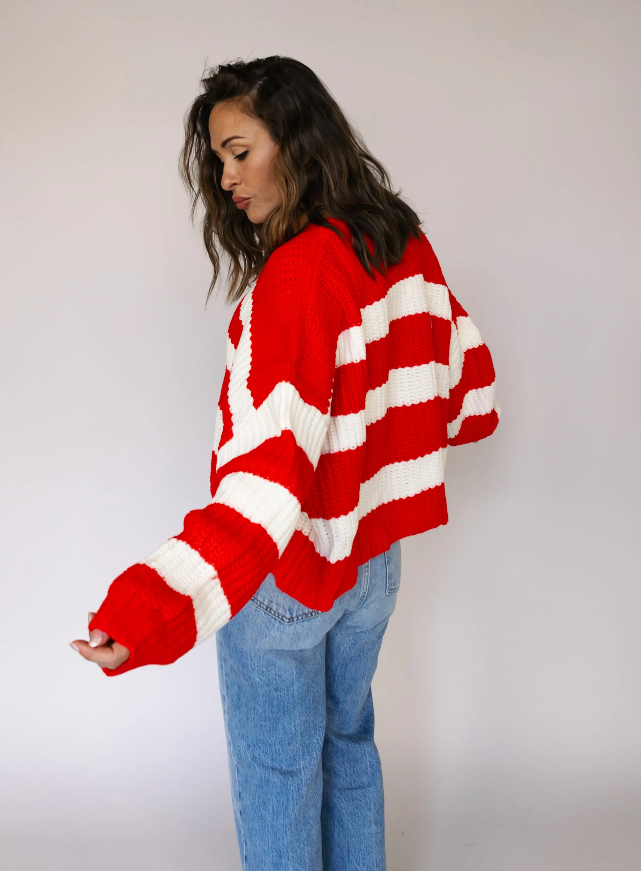 Makenzie Striped Cardigan - Final Sale