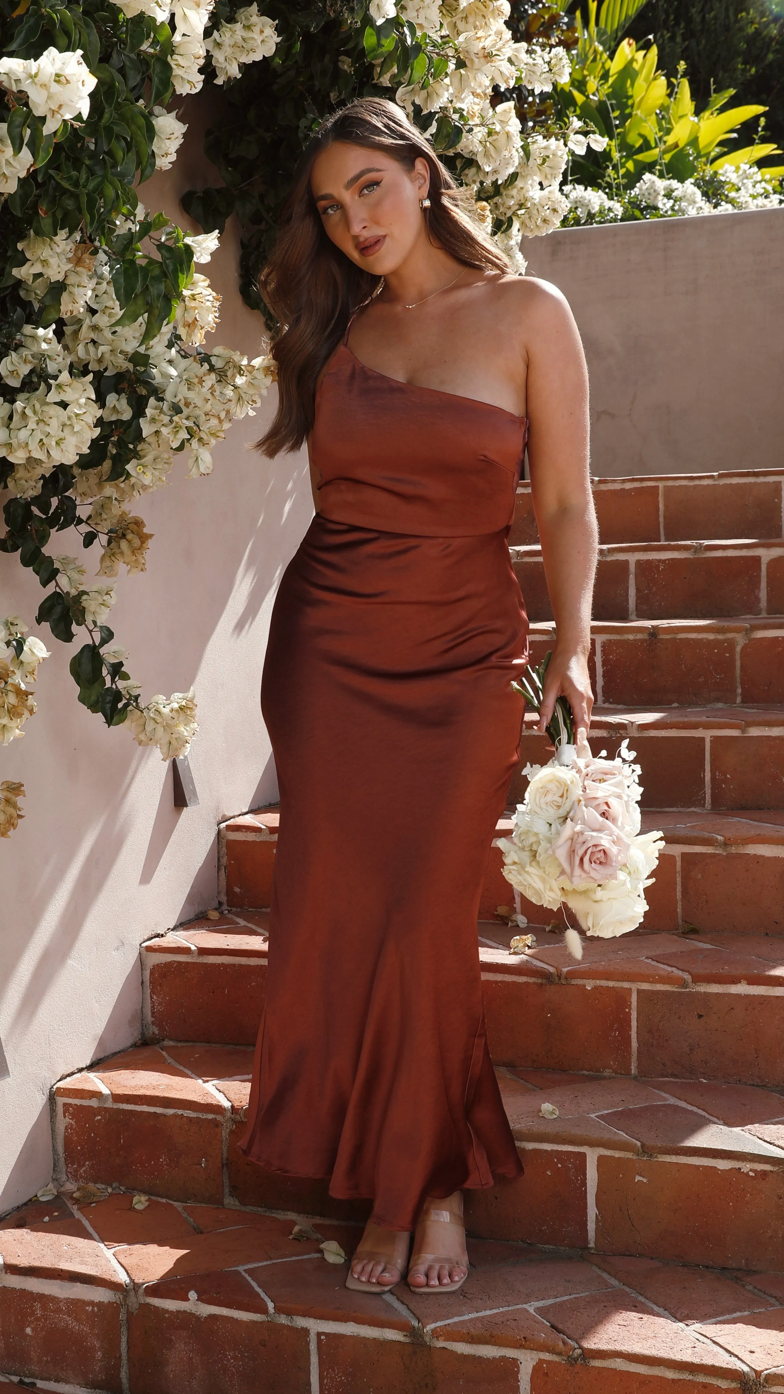 Margot Maxi Dress - Rust