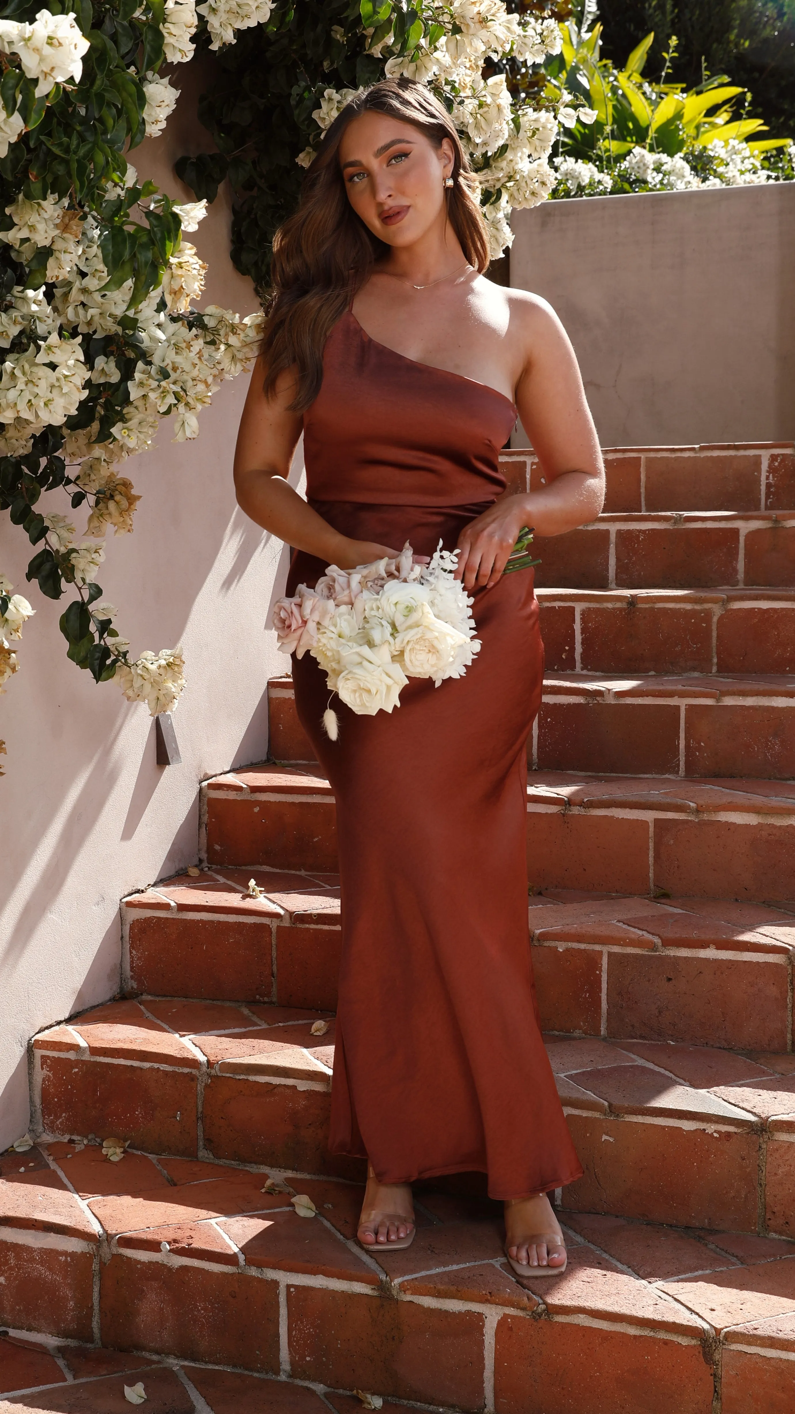 Margot Maxi Dress - Rust