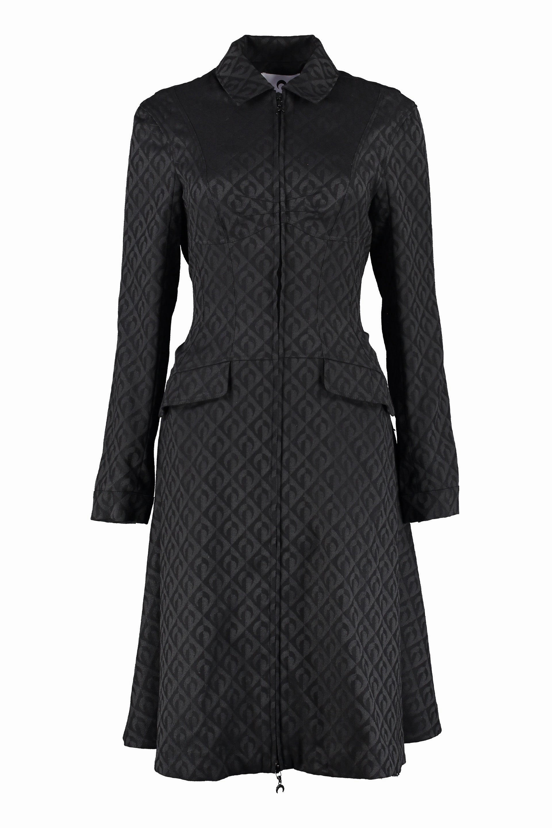 Marine Serre Crescent Jacquard Dress