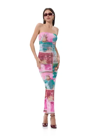 Marlo Dress - Tropic Postcard