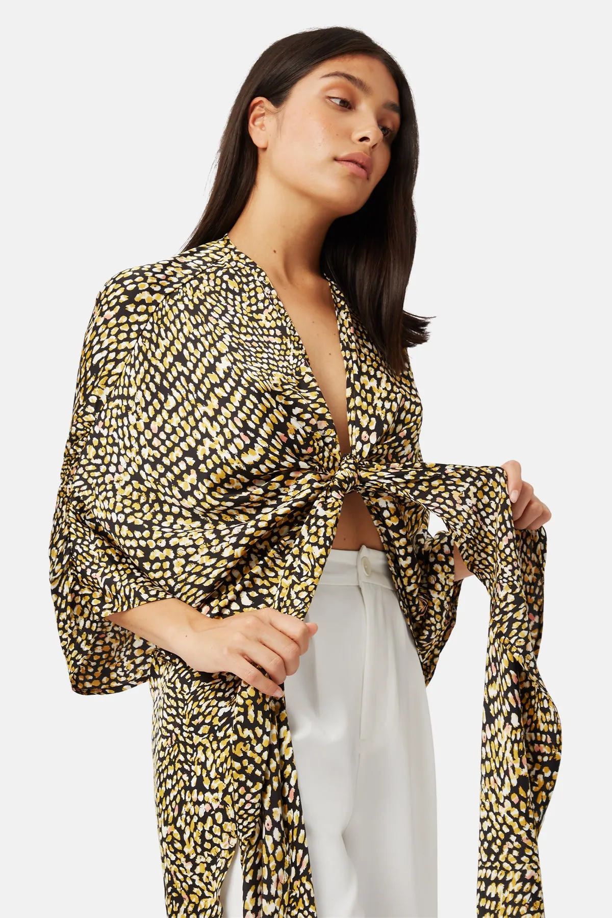 Midtown Mayhem Kimono Drape