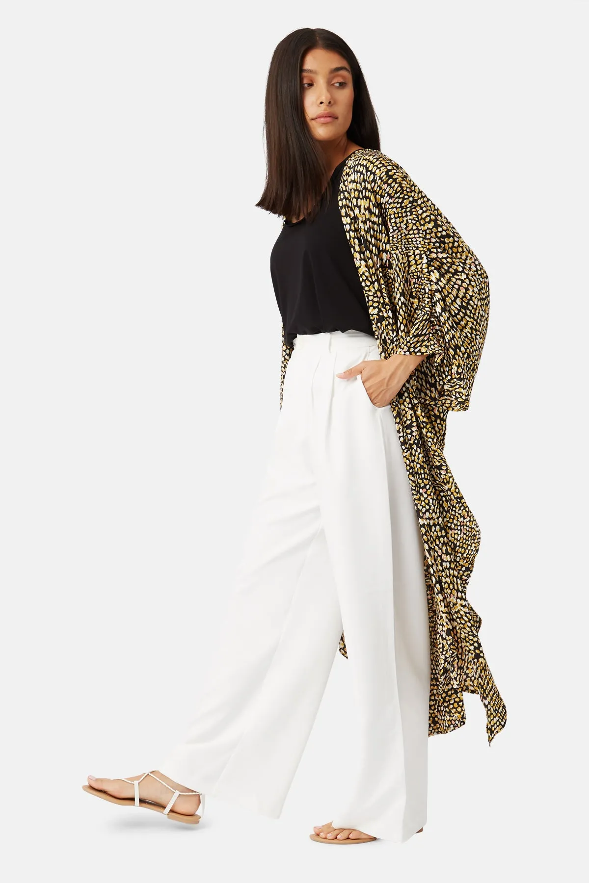 Midtown Mayhem Kimono Drape