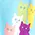 Modcloth X Collectif Cosmically Colorful Cats Swing Dress