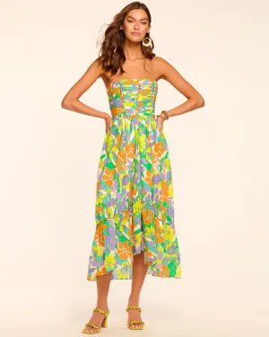 Murphy Strapless Midi Dress