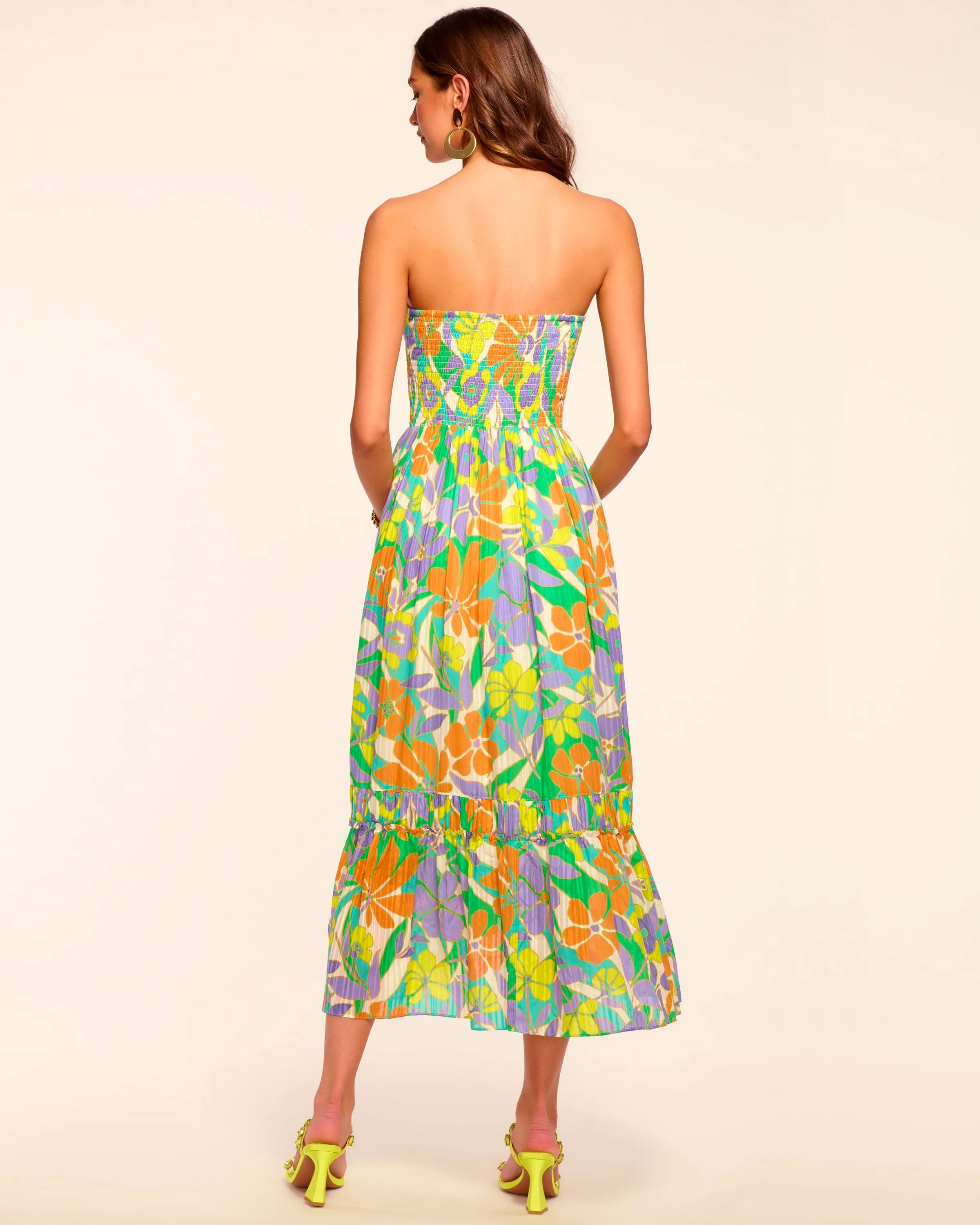 Murphy Strapless Midi Dress