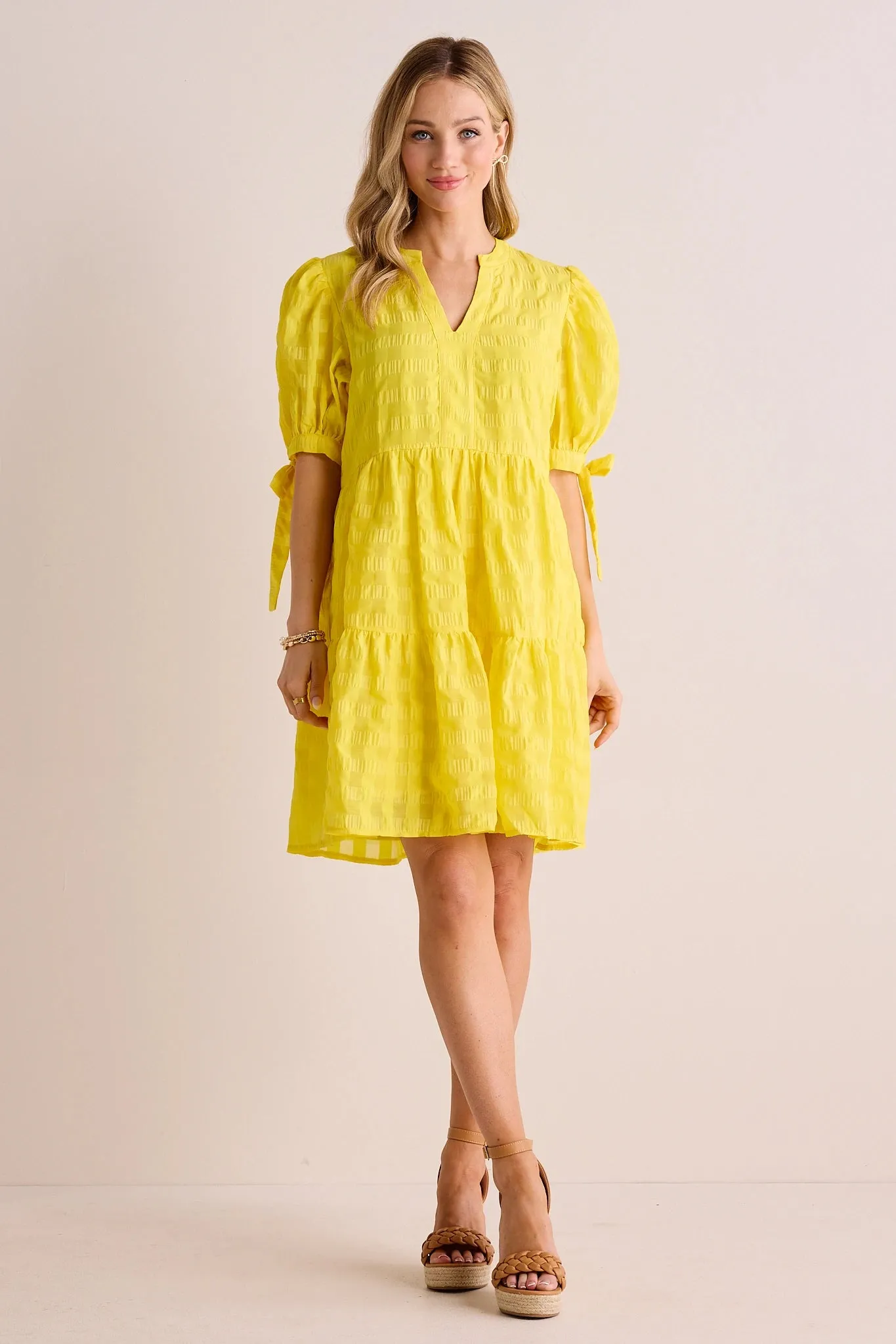 Mya Dress- Yellow