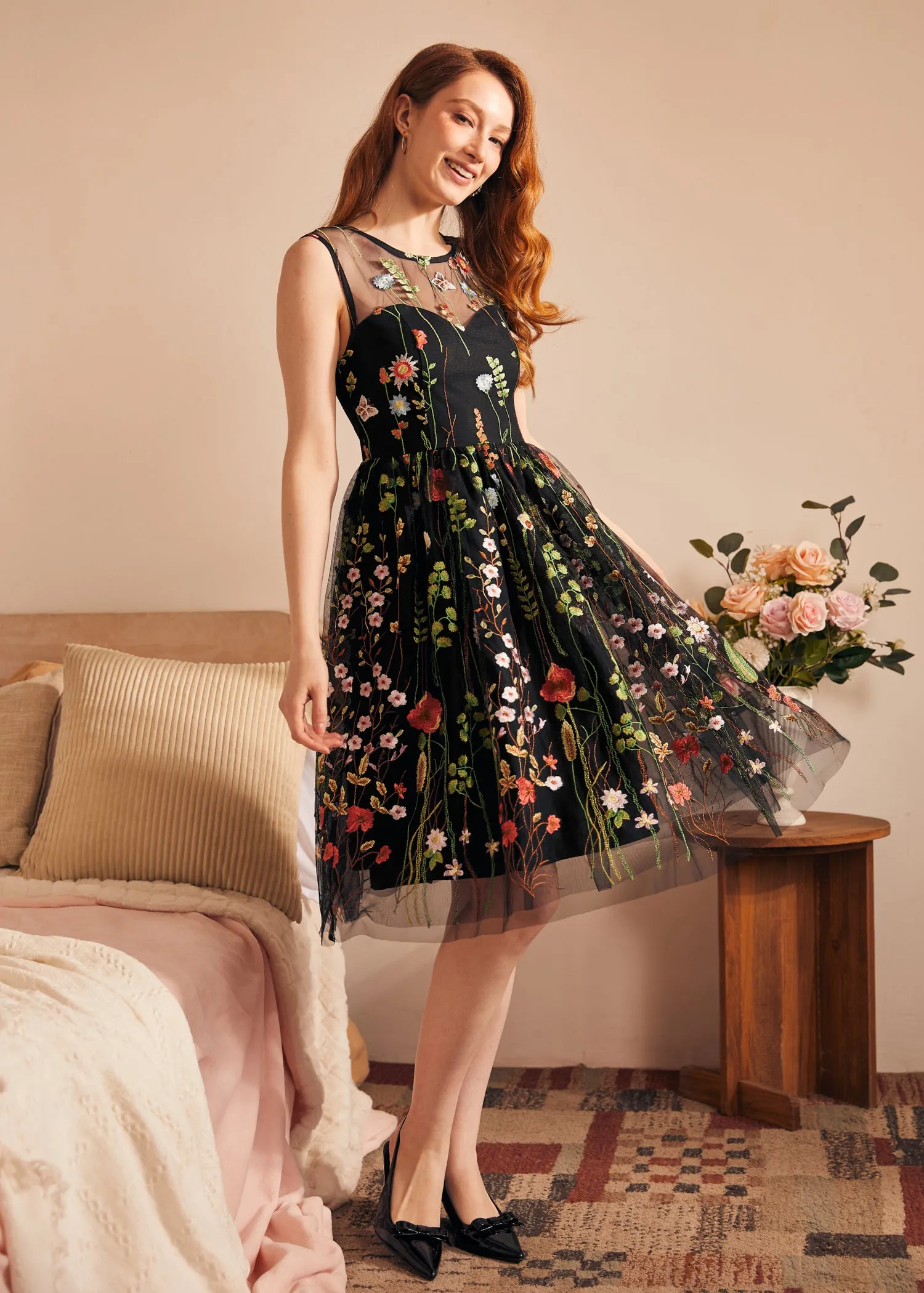 Mystique Mirage Fit & Flare Dress