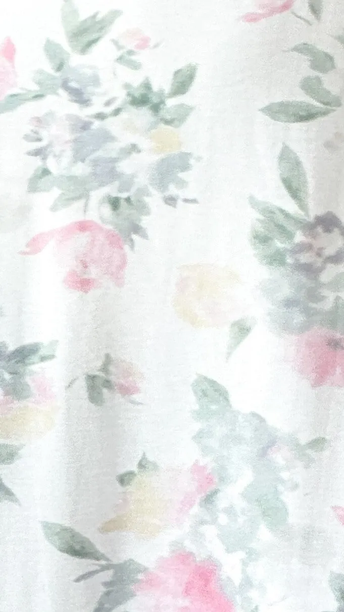 Nova Maxi Dress - White Floral