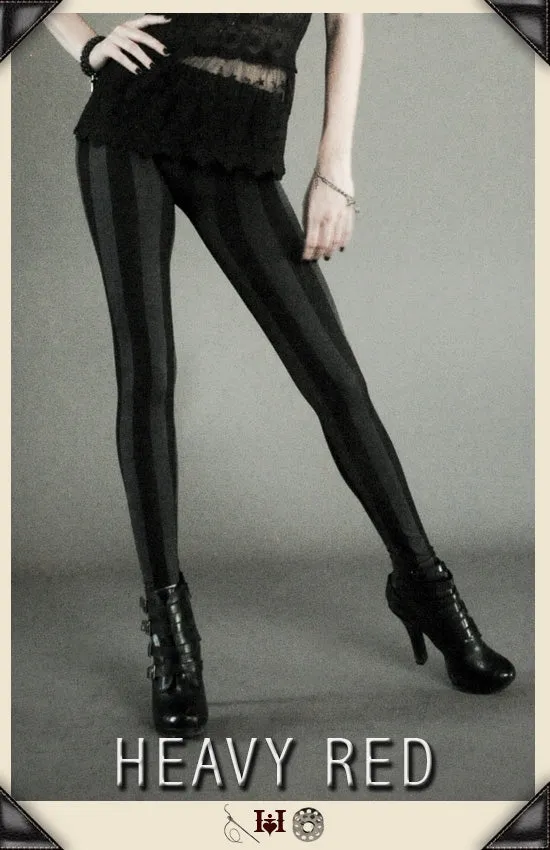Numb To It All Grey/Black Leggings