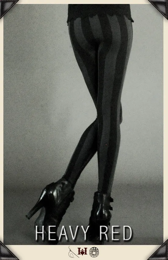 Numb To It All Grey/Black Leggings