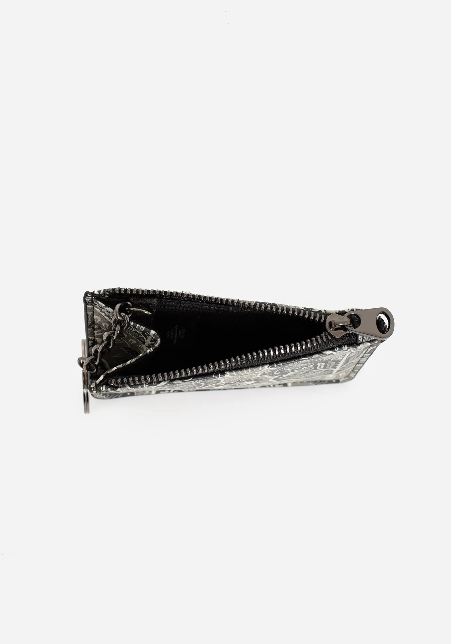 Oculomancy Floral Damask Print Card Holder