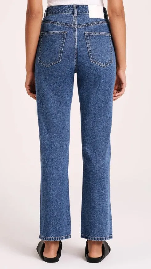 Organic Straight Leg Jean - Vintage Blue