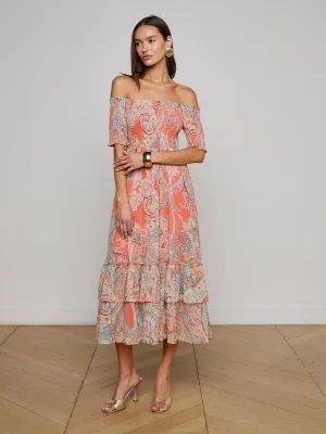 Oriel Off-The-Shoulder Dress