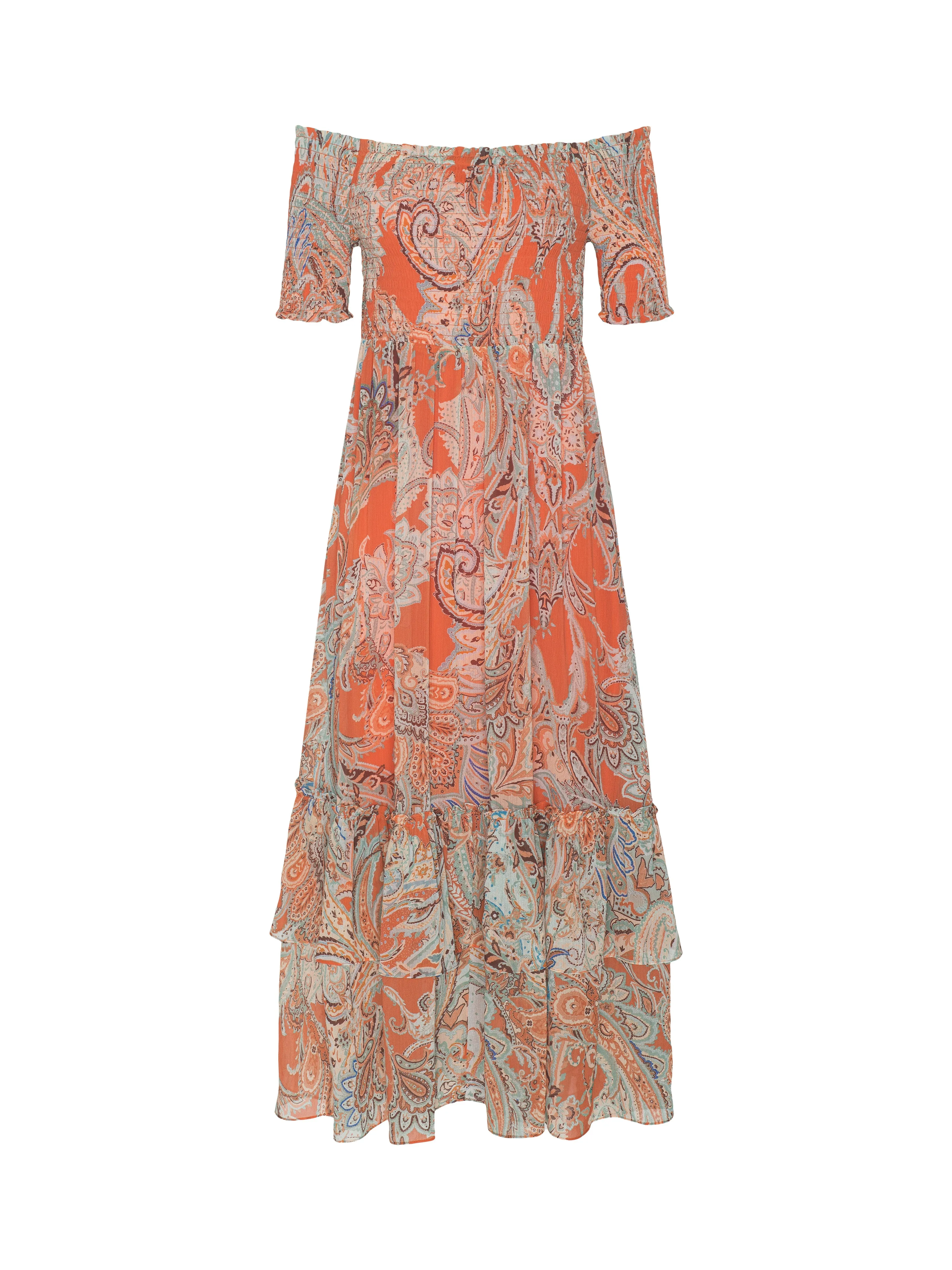 Oriel Off-The-Shoulder Dress