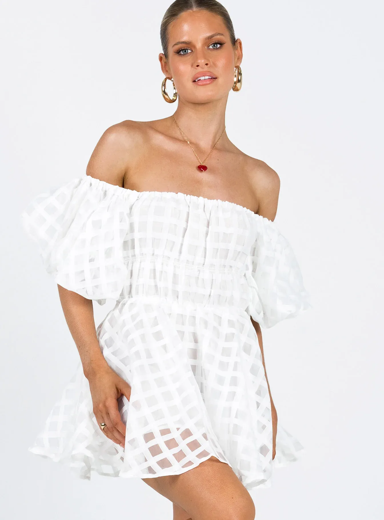 Pascali Mini Dress White