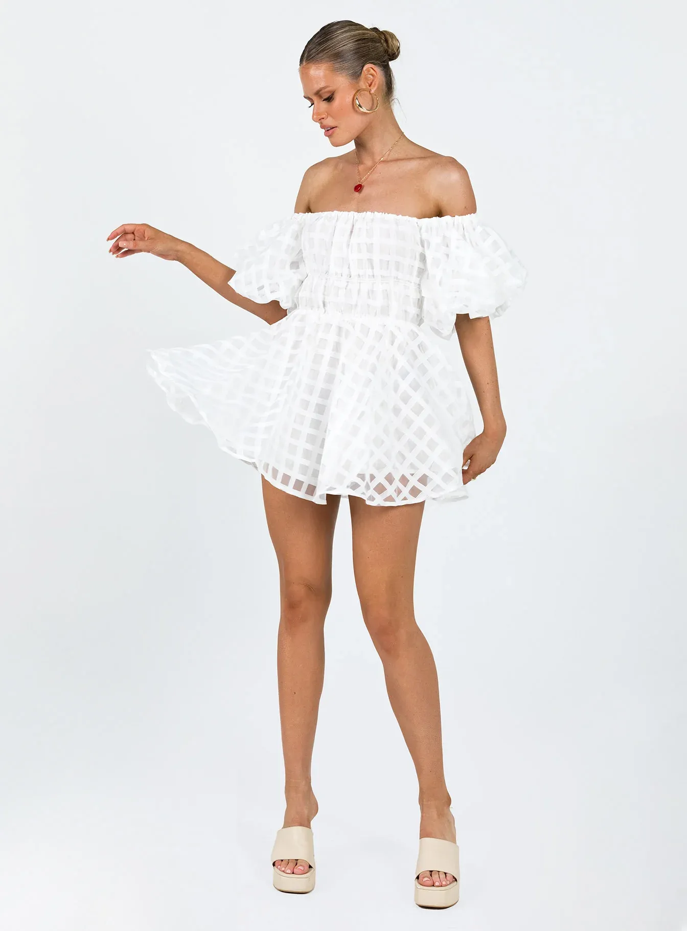 Pascali Mini Dress White