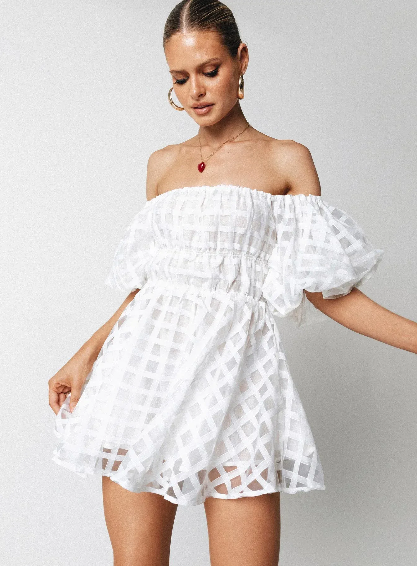 Pascali Mini Dress White