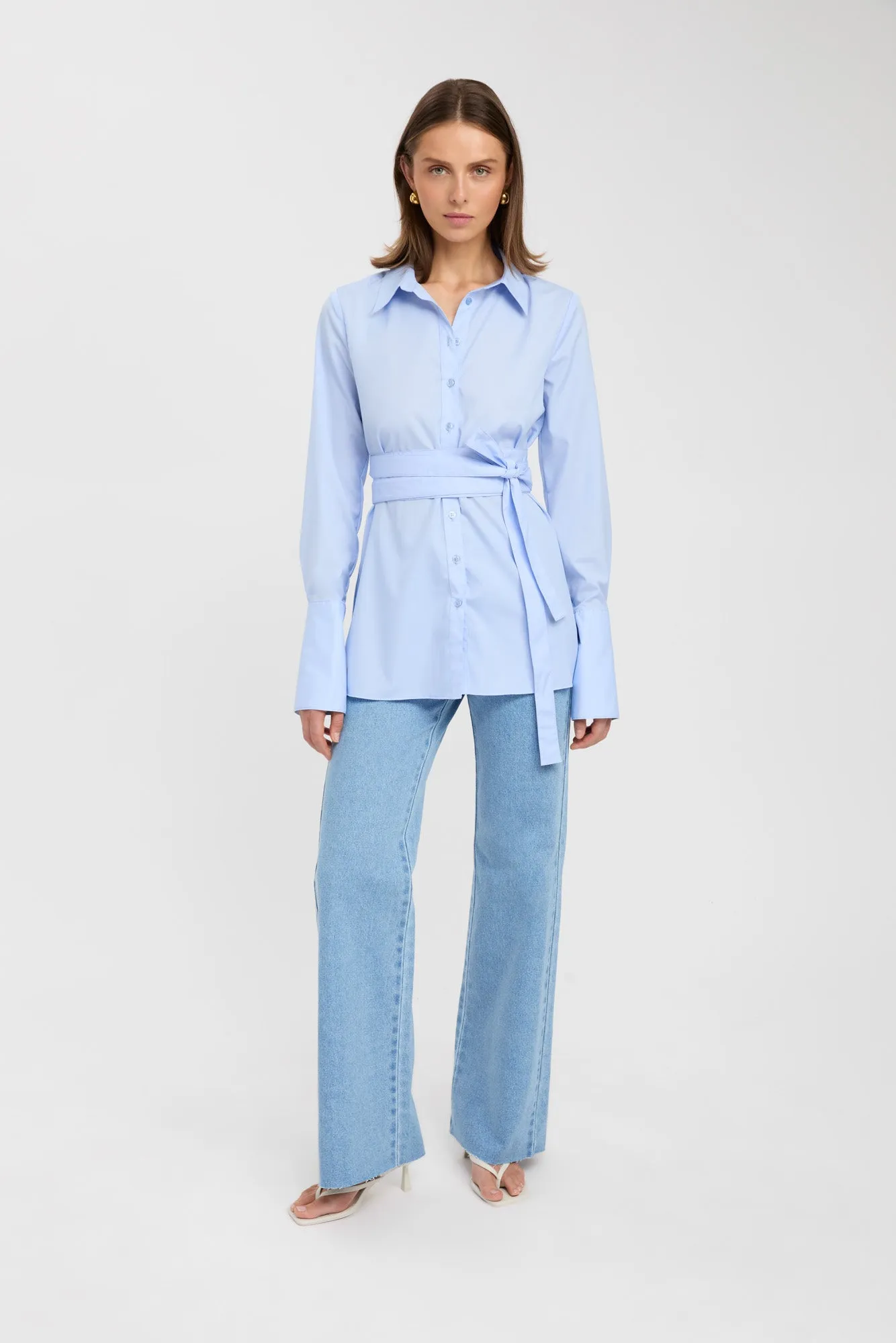 Percy Tie Belt Shirt