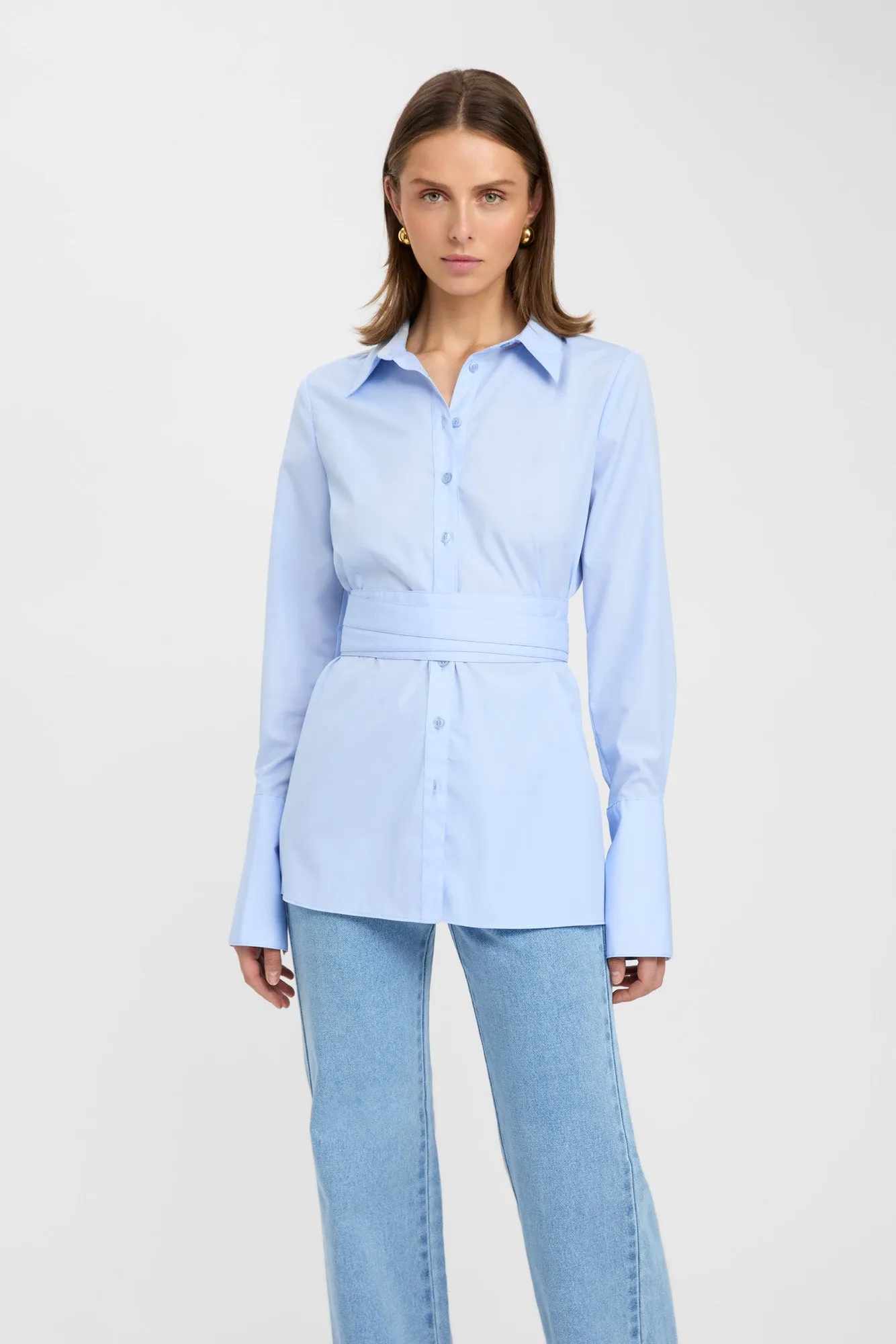Percy Tie Belt Shirt