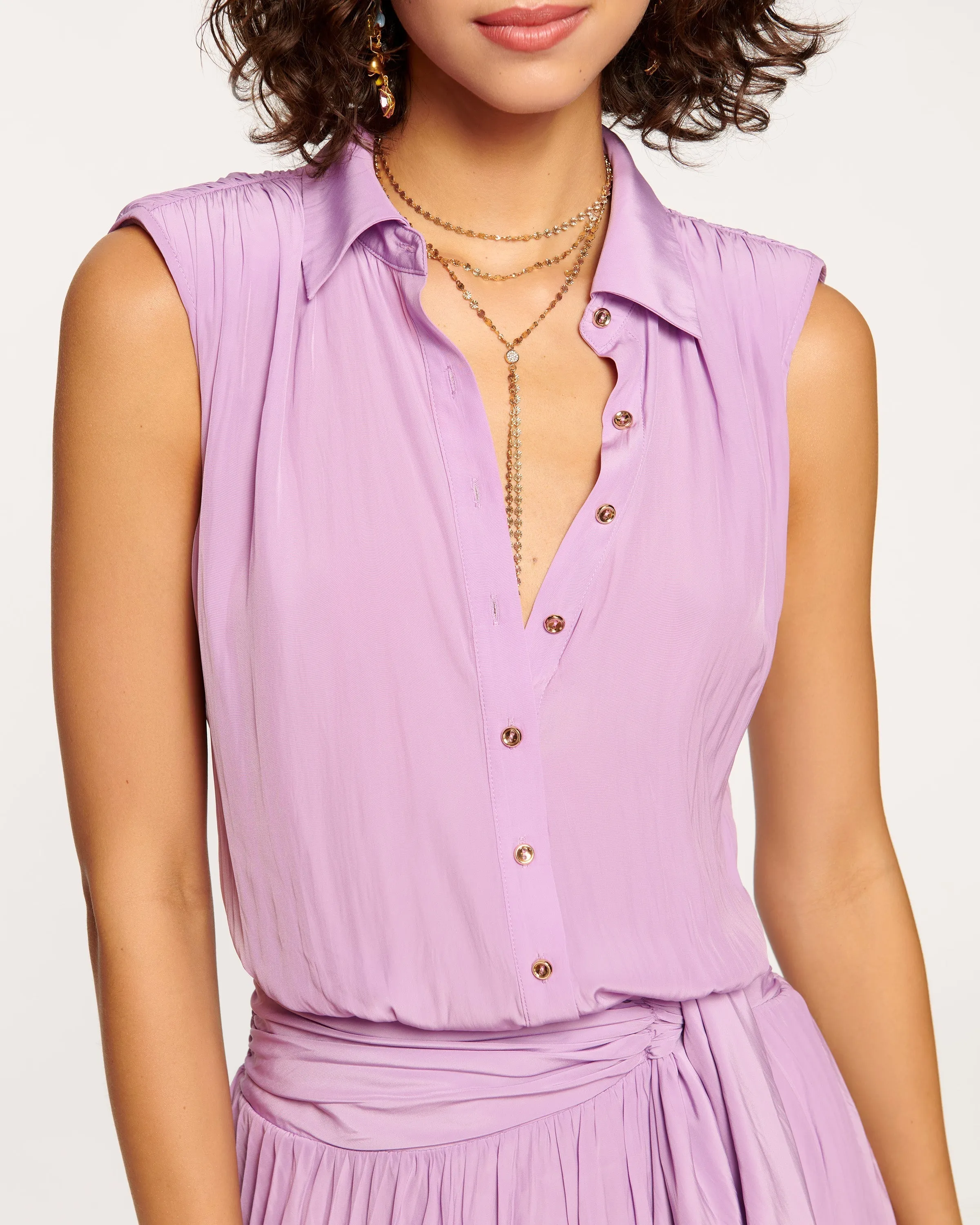 Peyton Button Down Mini Dress
