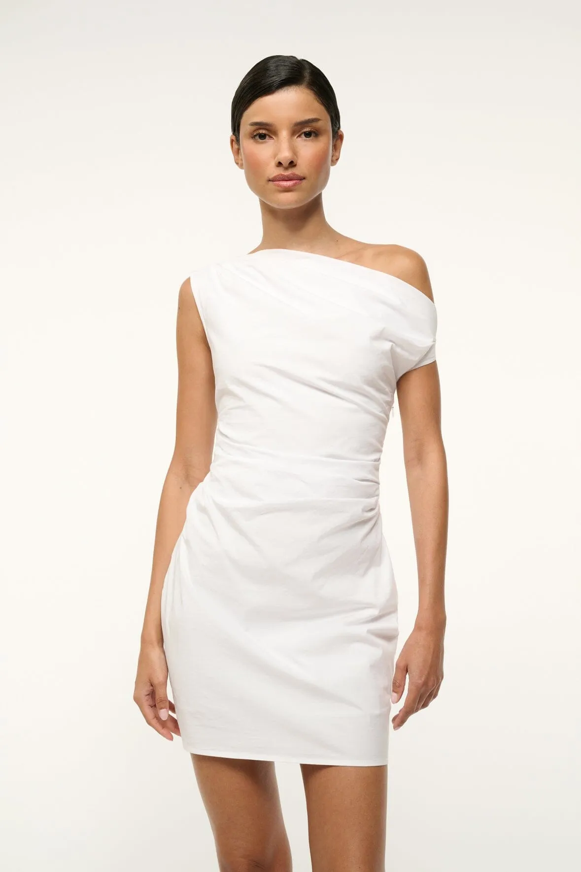 PHARE MINI DRESS | WHITE