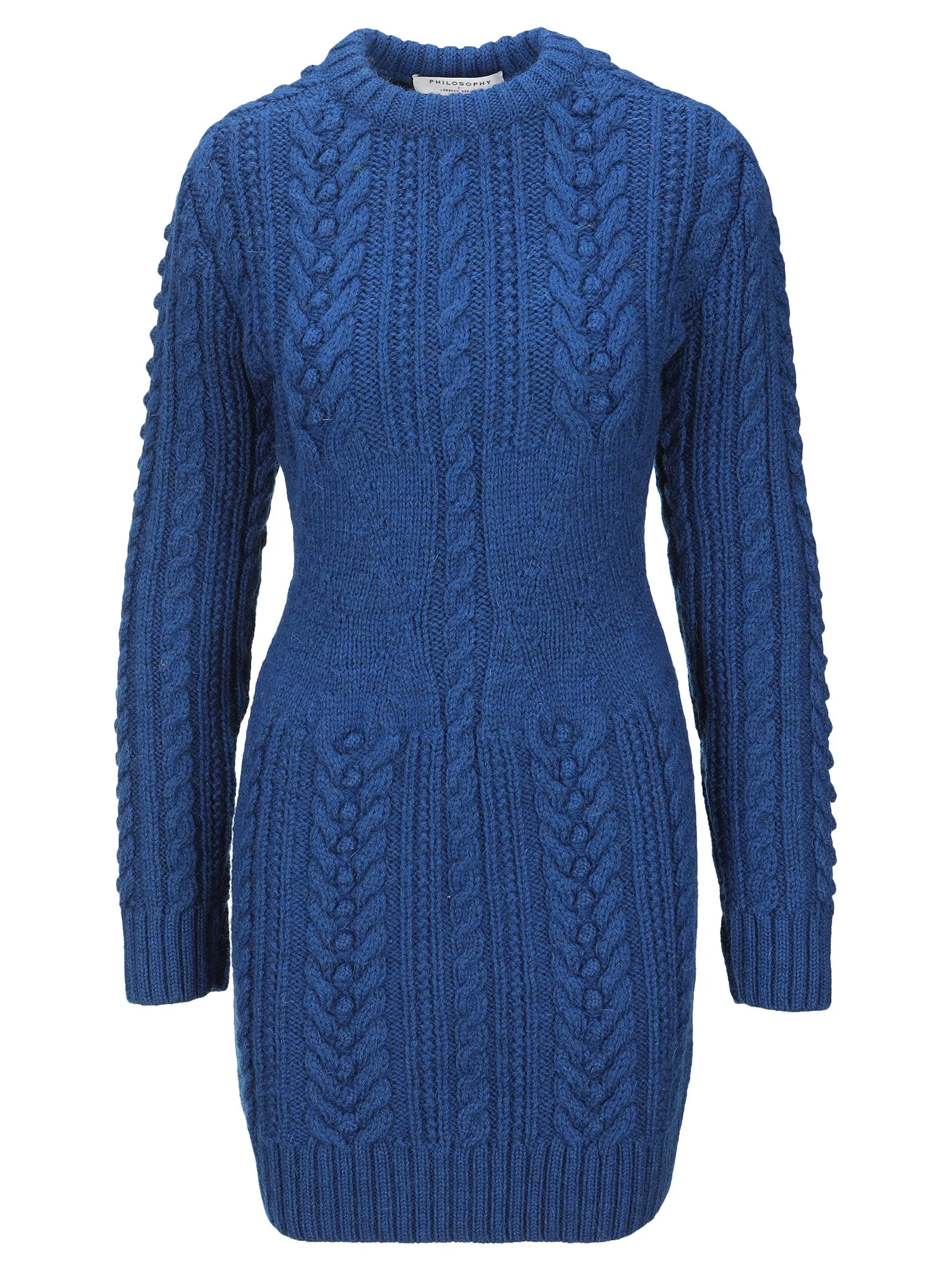 Philosophy Di Lorenzo Serafini Cable Knit Dress