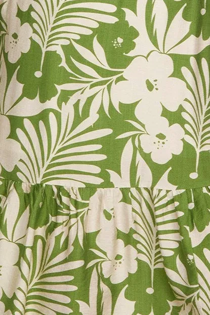 PRE-ORDER: Warm Welcome Dress in Green