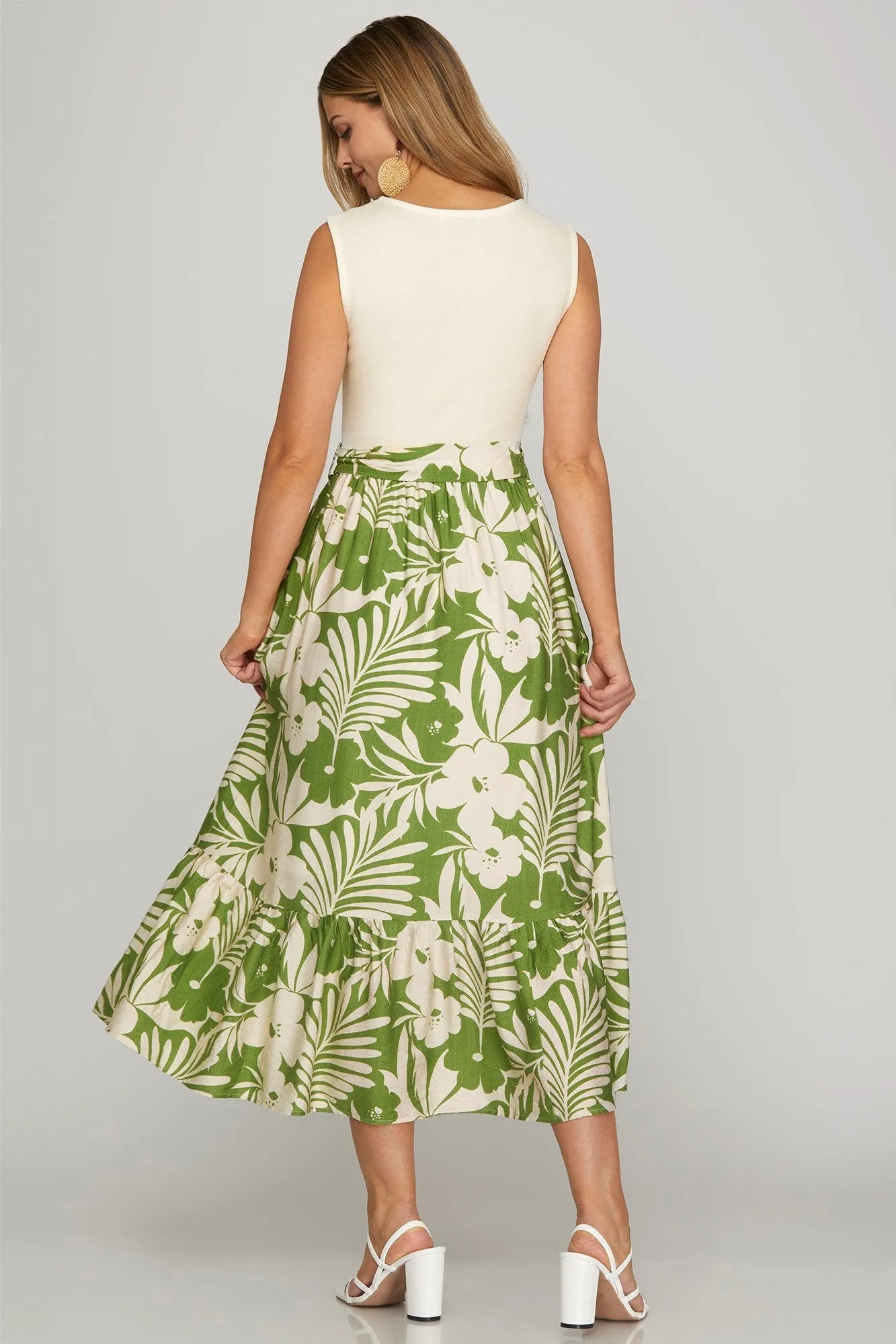 PRE-ORDER: Warm Welcome Dress in Green