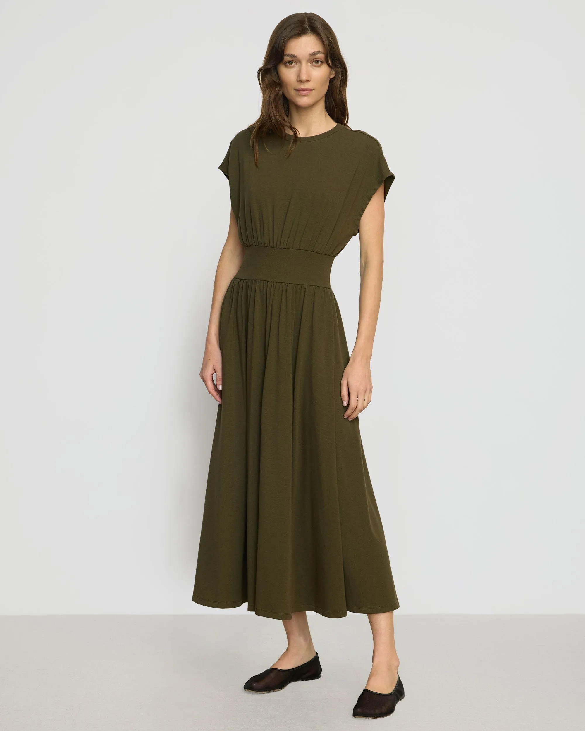 Prima Jersey Midi Dress