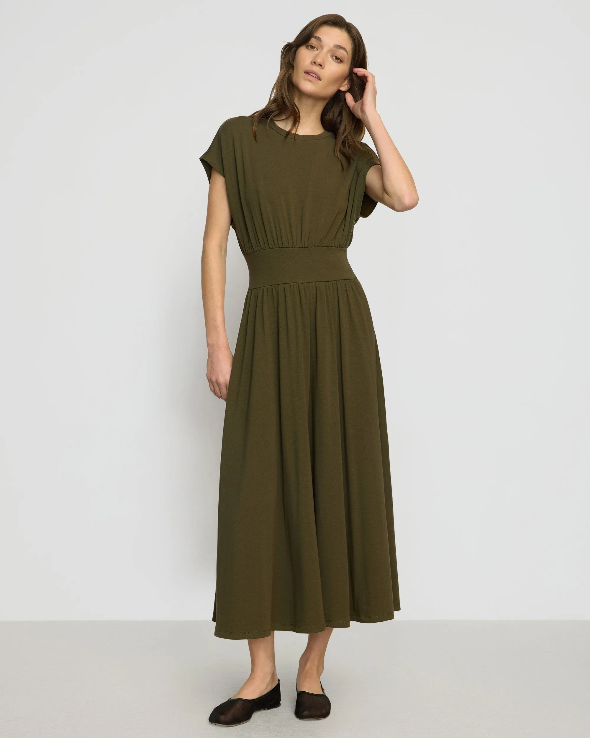 Prima Jersey Midi Dress